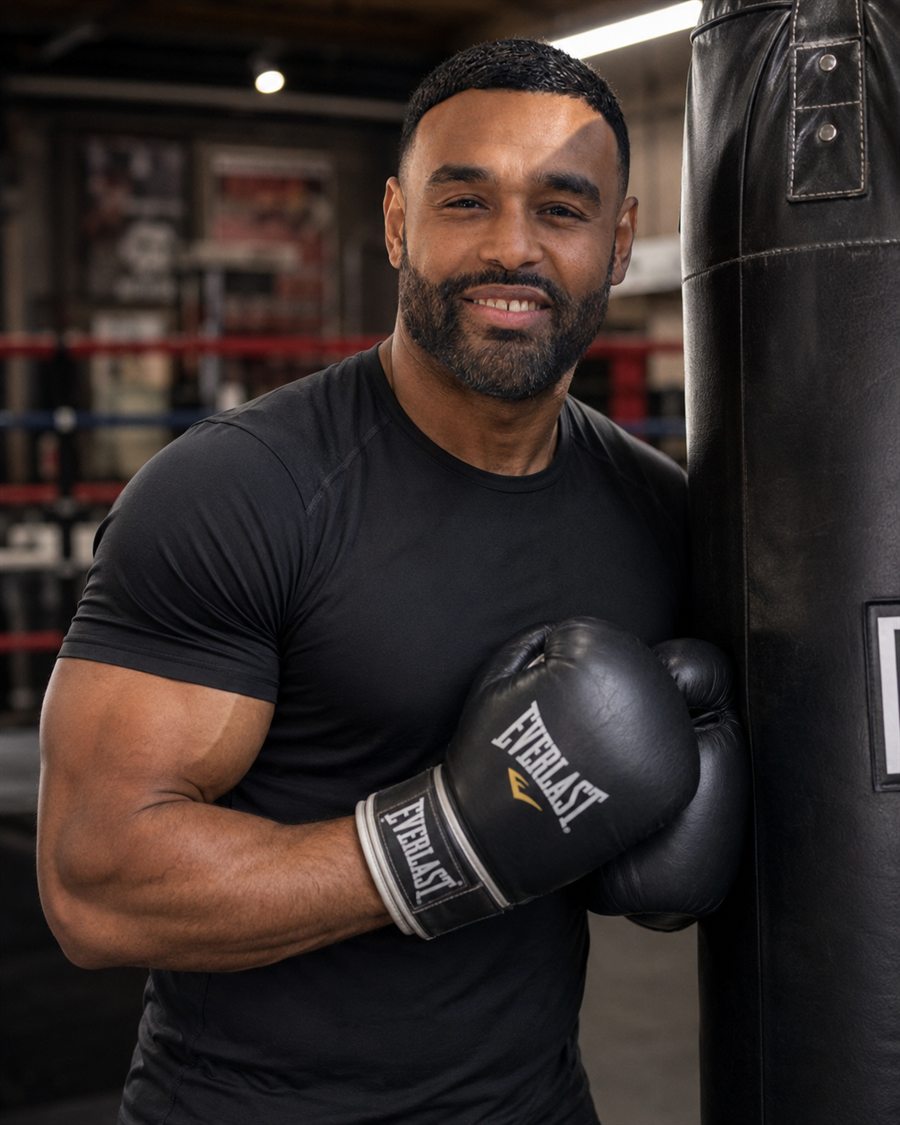 Frank Smith III boxing discipline portrait for New Jersey developer profile