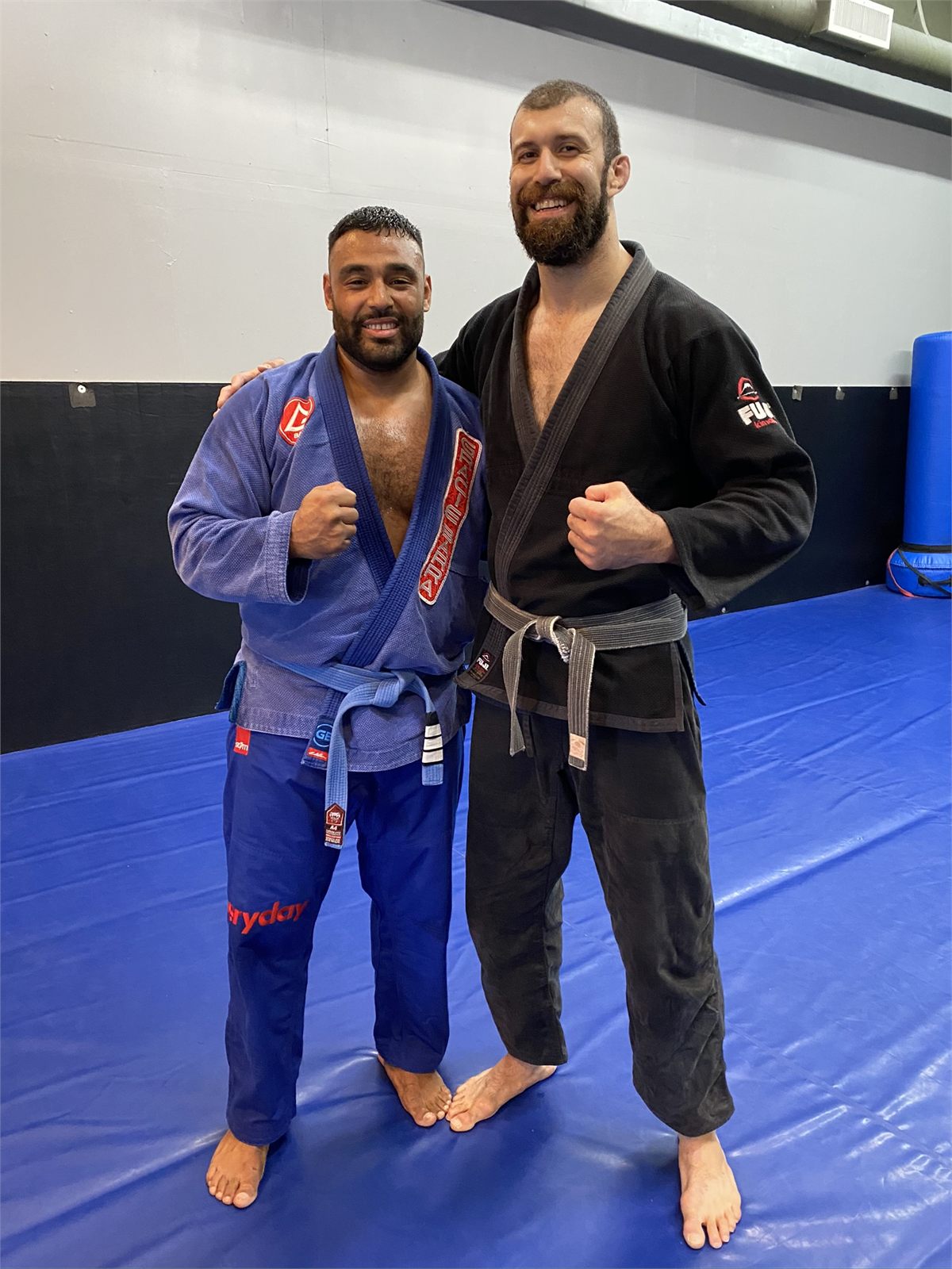 Frank Smith III Brazilian jiu-jitsu training while traveling