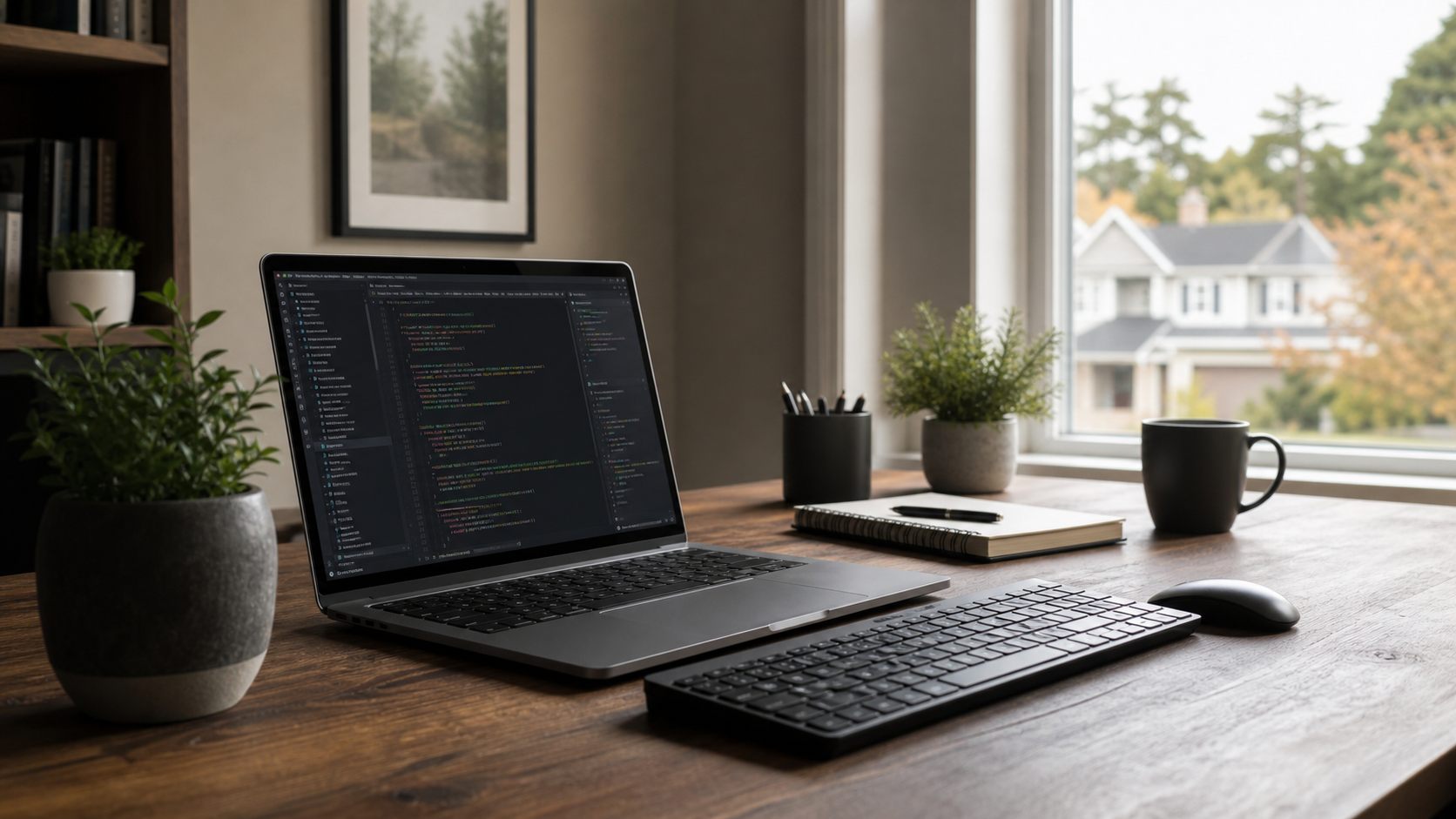 Frank Smith III New Jersey developer home office workspace