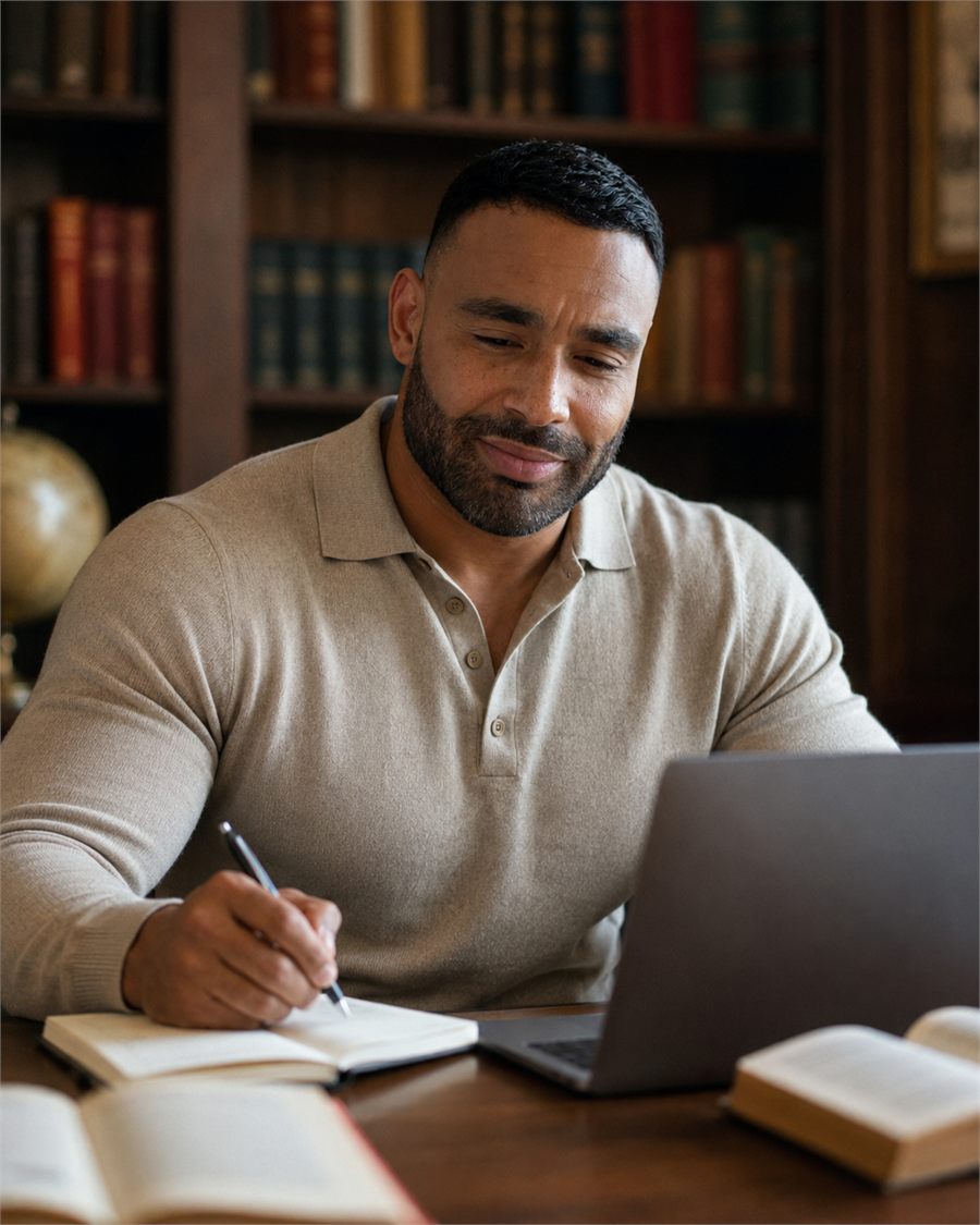Frank Smith III studying fullstack development and software fundamentals