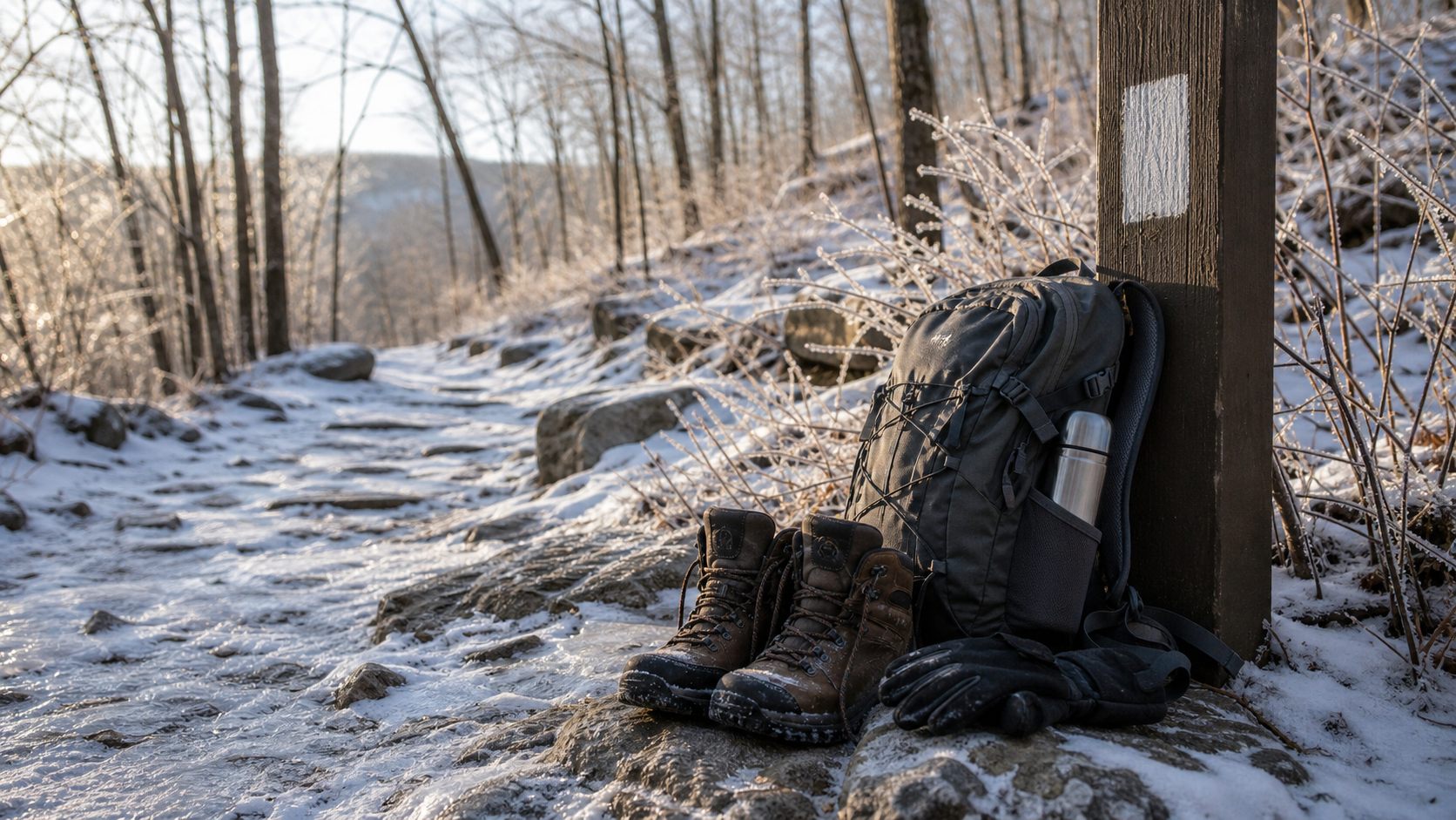 Frank Smith III New Jersey winter hiking resilience