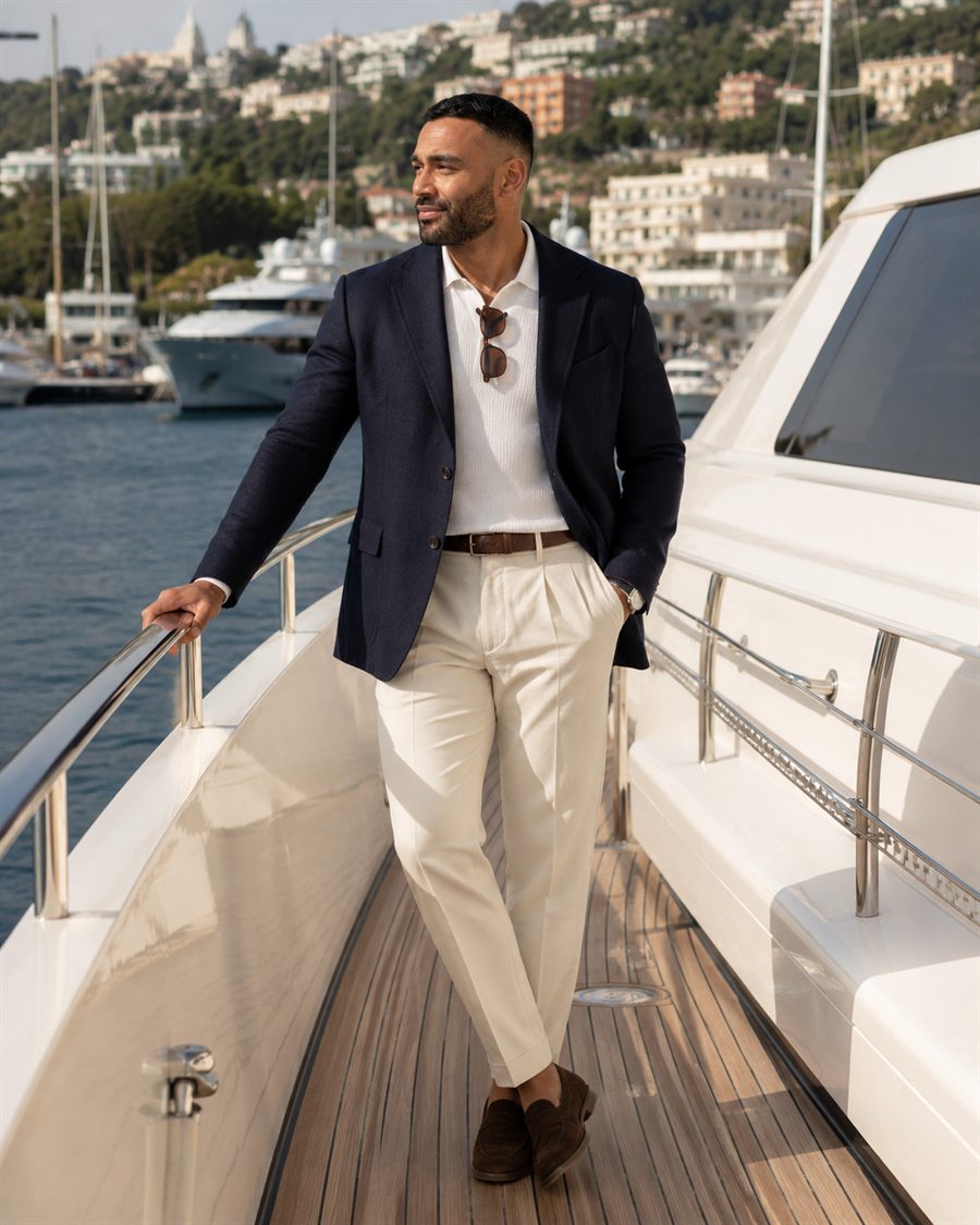 Frank Smith III yacht lifestyle portrait connected to New Jersey